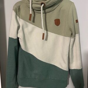 Wanakome Adventure Hoodie with Cream and Brown Accents